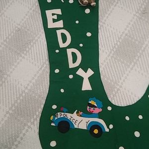 Vintage Felt Christmas Stocking